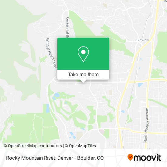 Rocky Mountain Rivet map