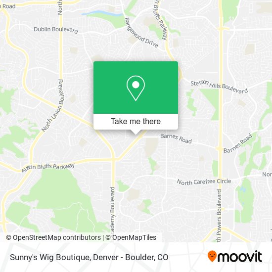 Mapa de Sunny's Wig Boutique
