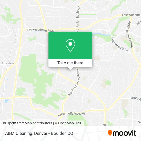 A&M Cleaning map