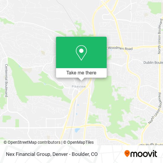 Nex Financial Group map