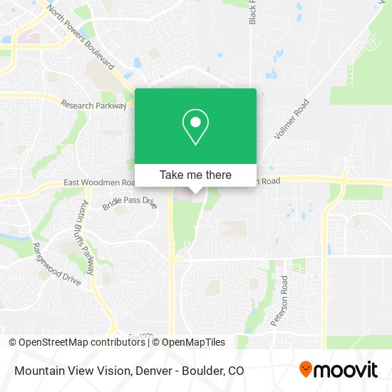 Mountain View Vision map