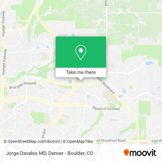 Jorge Davalos MD map