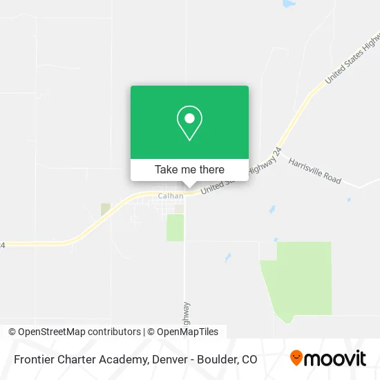 Frontier Charter Academy map