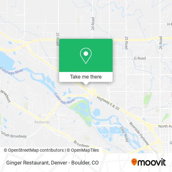 Ginger Restaurant map