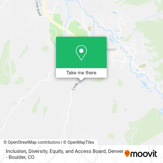 Inclusion, Diversity, Equity, and Access Board map