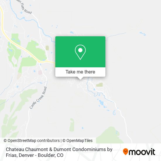 Chateau Chaumont & Dumont Condominiums by Frias map
