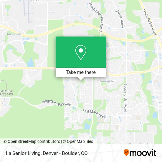 Ila Senior Living map