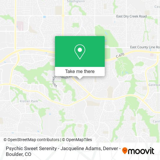 Psychic Sweet Serenity - Jacqueline Adams map