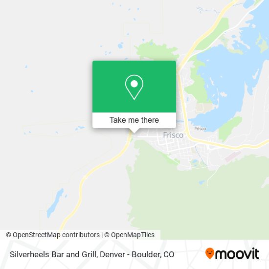 Silverheels Bar and Grill map
