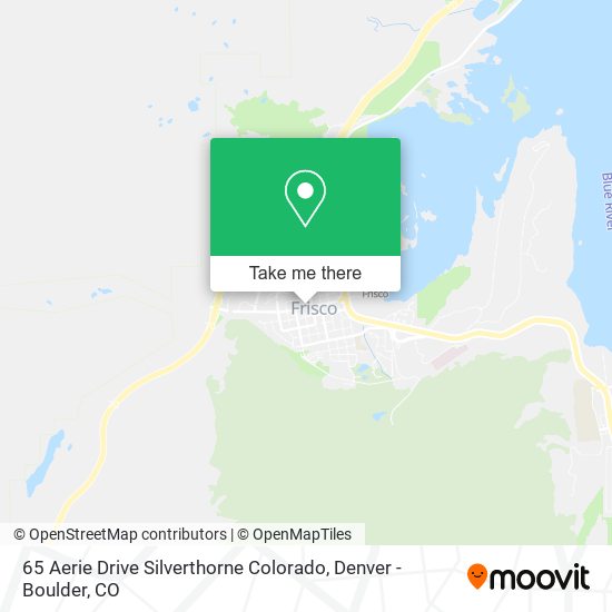 65 Aerie Drive Silverthorne Colorado map