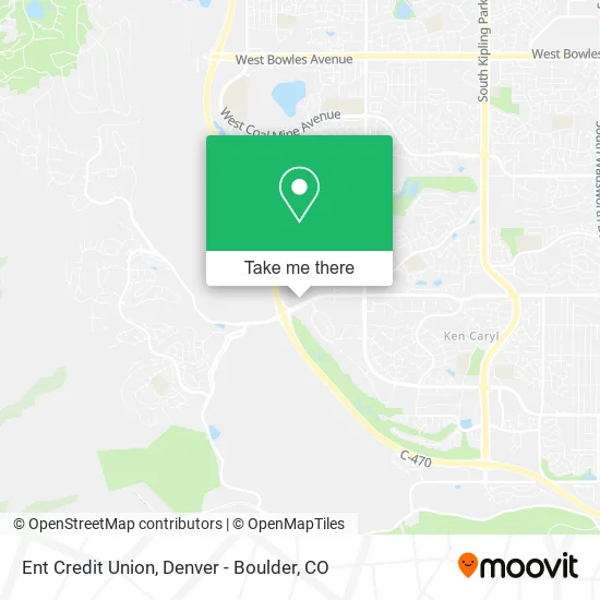 Ent Credit Union map