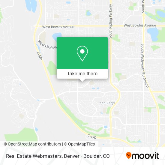 Real Estate Webmasters map