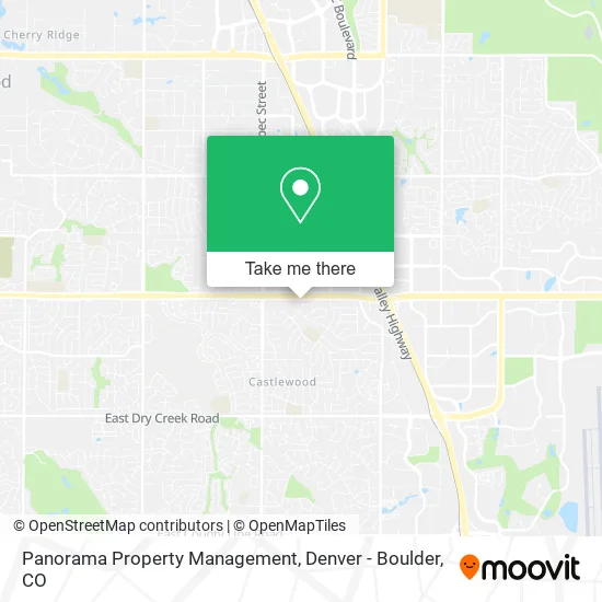 Mapa de Panorama Property Management