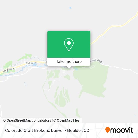 Mapa de Colorado Craft Brokers