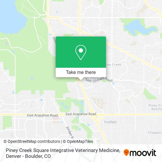 Piney Creek Square Integrative Veterinary Medicine map