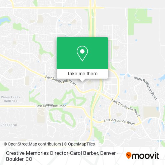 Mapa de Creative Memories Director-Carol Barber