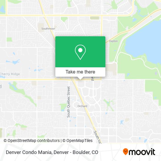 Denver Condo Mania map