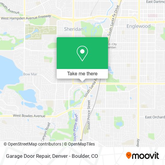 Garage Door Repair map