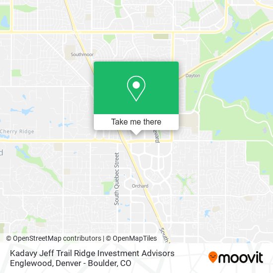 Mapa de Kadavy Jeff Trail Ridge Investment Advisors Englewood