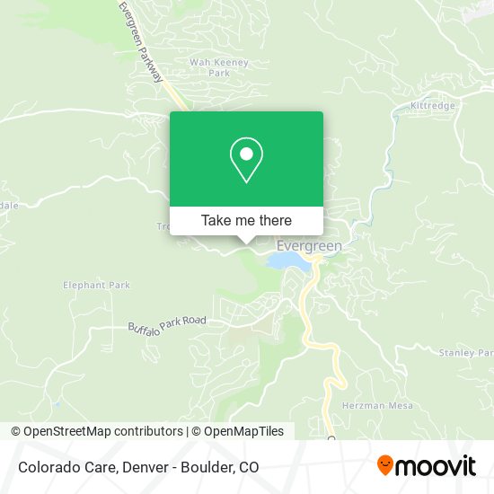 Colorado Care map