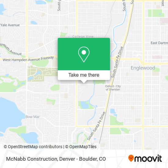 McNabb Construction map