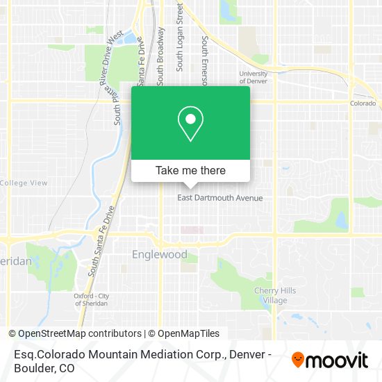 Esq.Colorado Mountain Mediation Corp. map