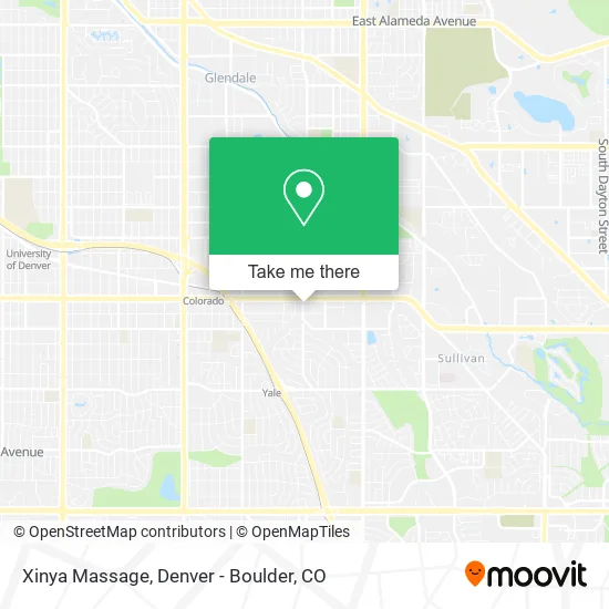 Xinya Massage map