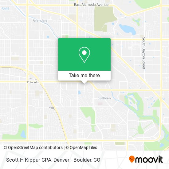 Scott H Kippur CPA map