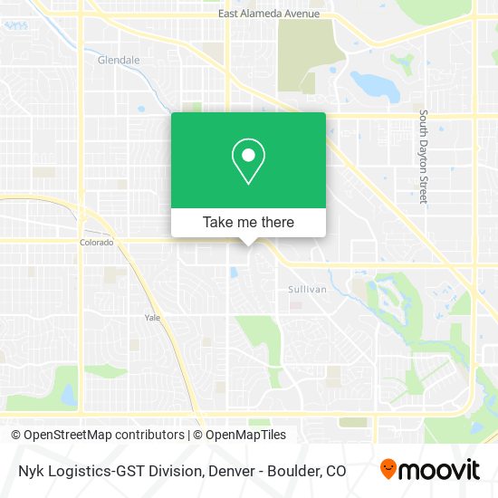 Nyk Logistics-GST Division map