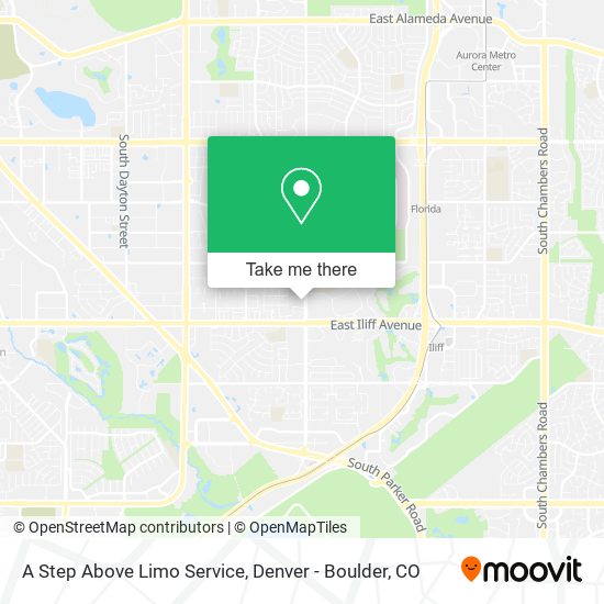 A Step Above Limo Service map
