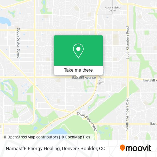 Namast'E Energy Healing map
