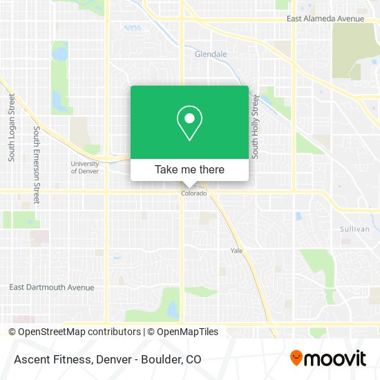 Ascent Fitness map