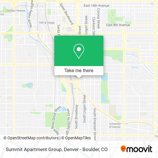 Summit Apartment Group map