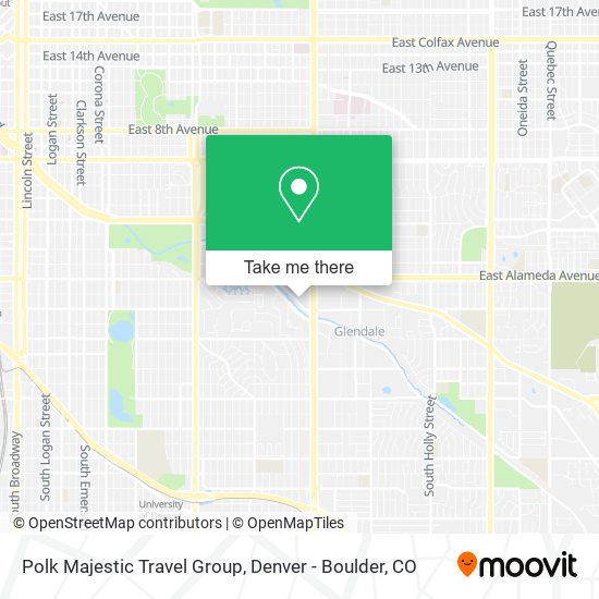 Polk Majestic Travel Group map