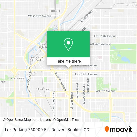 Mapa de Laz Parking 760900-Fla