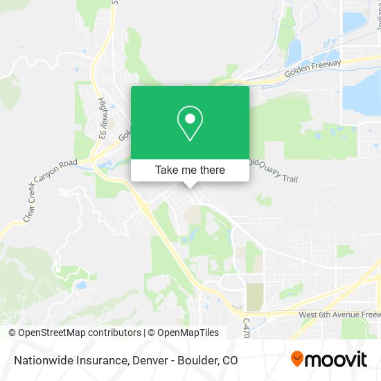 Nationwide Insurance map