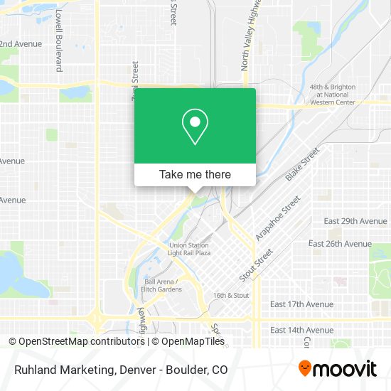 Ruhland Marketing map