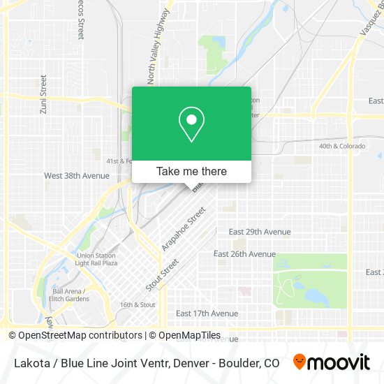 Lakota / Blue Line Joint Ventr map