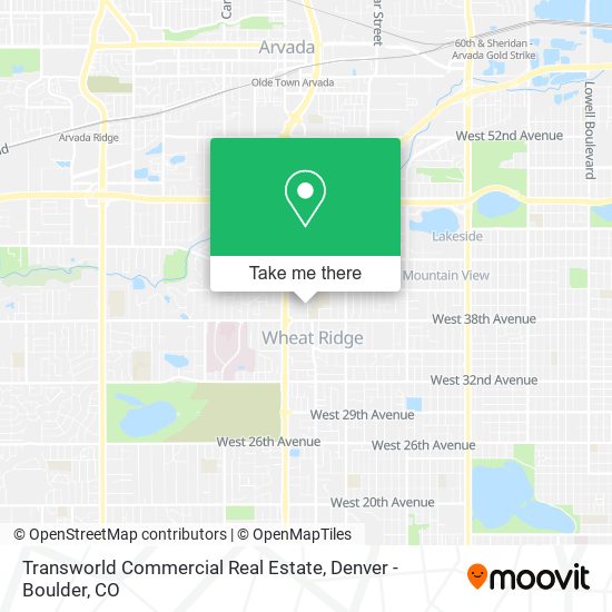 Mapa de Transworld Commercial Real Estate
