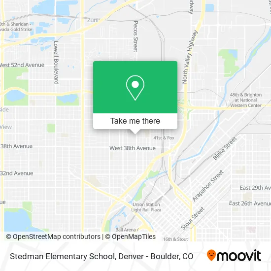 Mapa de Stedman Elementary School