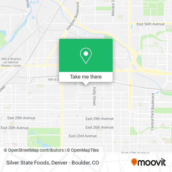 Silver State Foods map