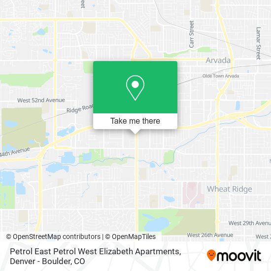 Petrol East Petrol West Elizabeth Apartments map