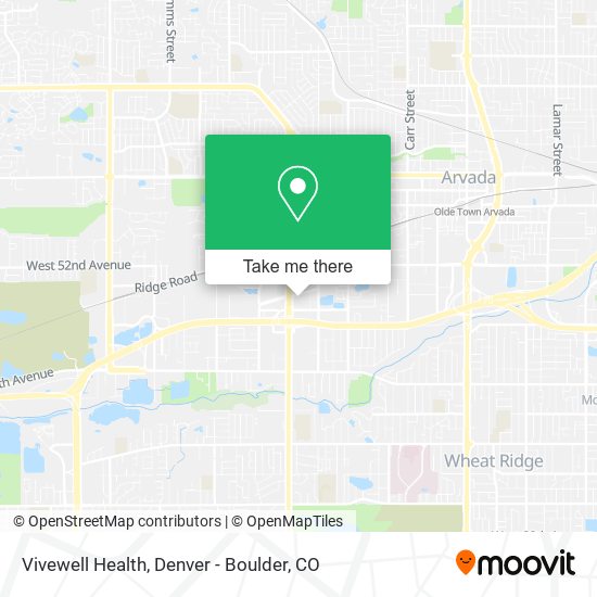 Mapa de Vivewell Health