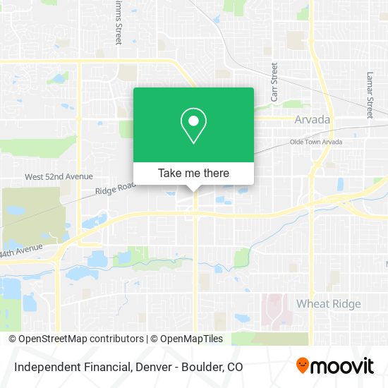 Independent Financial map