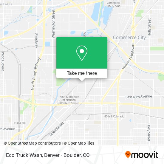 Mapa de Eco Truck Wash