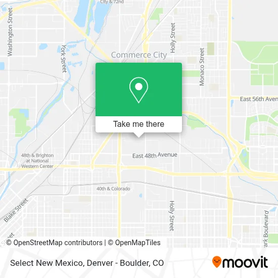 Select New Mexico map