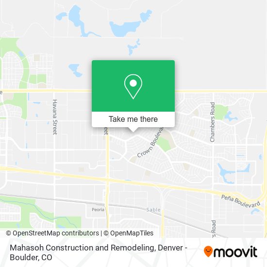 Mahasoh Construction and Remodeling map