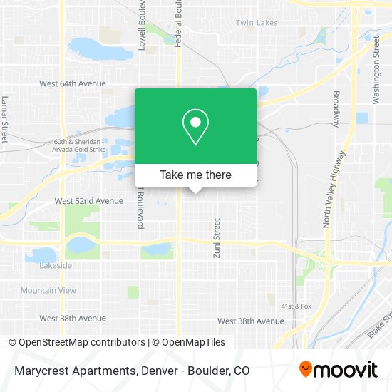 Marycrest Apartments map
