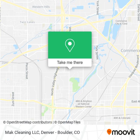 Mapa de Mak Cleaning LLC