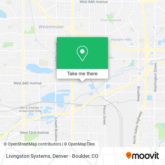 Mapa de Livingston Systems